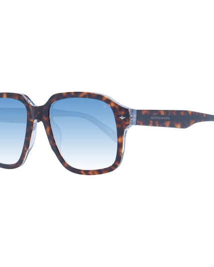 Scotch & Soda Brown Metal Sunglasses