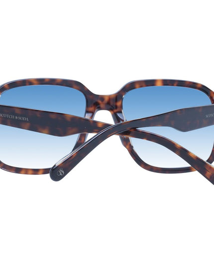 Scotch & Soda Brown Metal Sunglasses