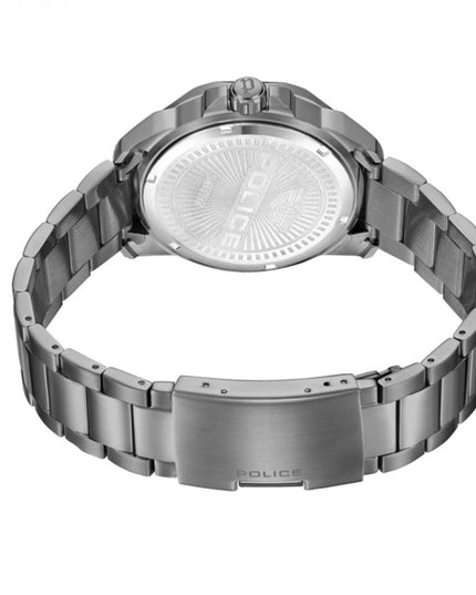 Police Gray Stainless Steel Dress Watch