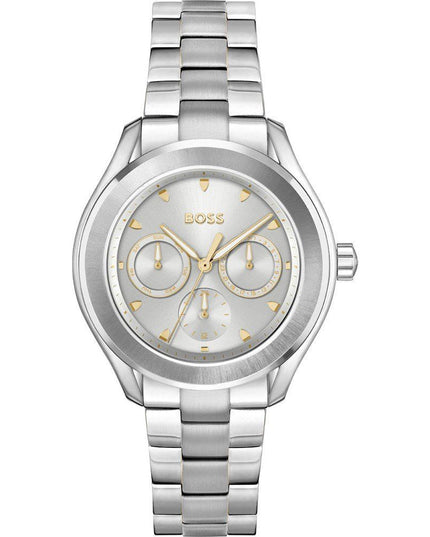 Hugo Boss Silver Stainless Steel Dress Watch