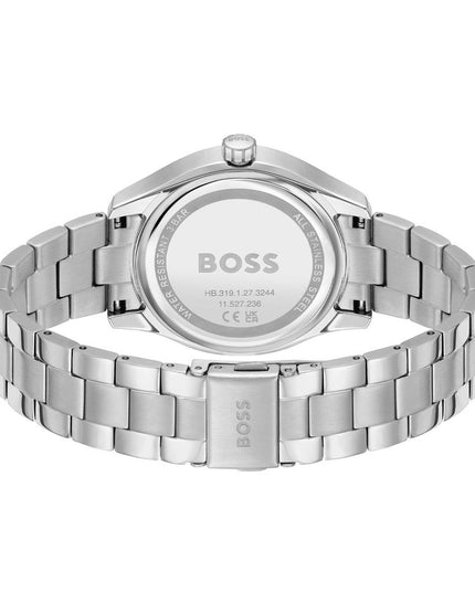 Hugo Boss Silver Stainless Steel Dress Watch