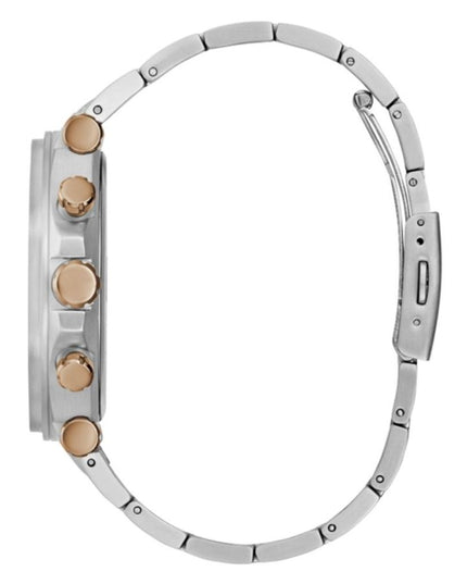 Guess Gray Stainless Steel Dress Watch