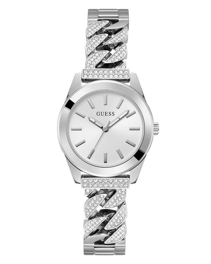 Guess Gray Stainless Steel Dress Watch