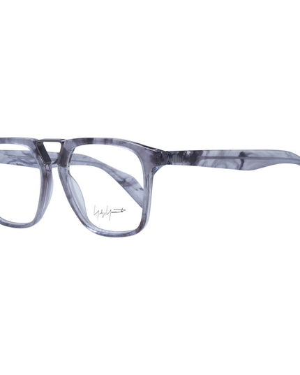 Yohji Yamamoto Gray Metal & Plastic Glasses (Frames)