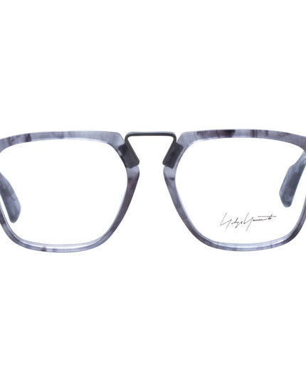 Yohji Yamamoto Gray Metal & Plastic Glasses (Frames)