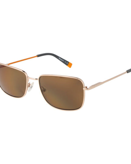 Timberland Gold Metal Sunglasses