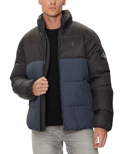 Calvin Klein Jeans Blue Recycled Polyamide Coat