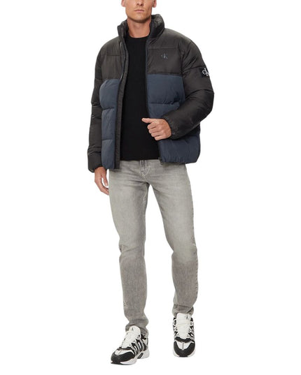 Calvin Klein Jeans Blue Recycled Polyamide Coat