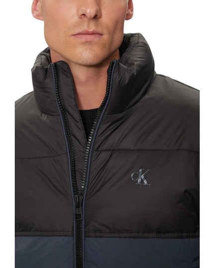 Calvin Klein Jeans Blue Recycled Polyamide Coat