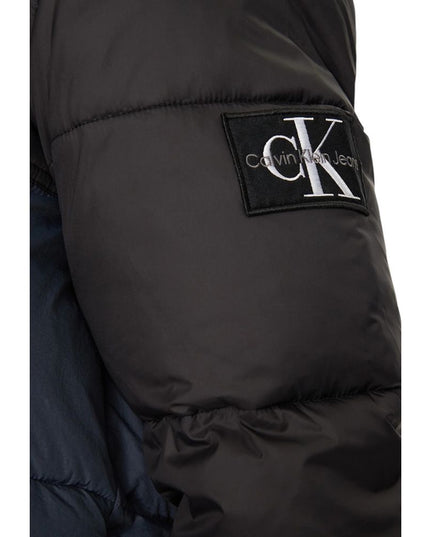 Calvin Klein Jeans Blue Recycled Polyamide Coat