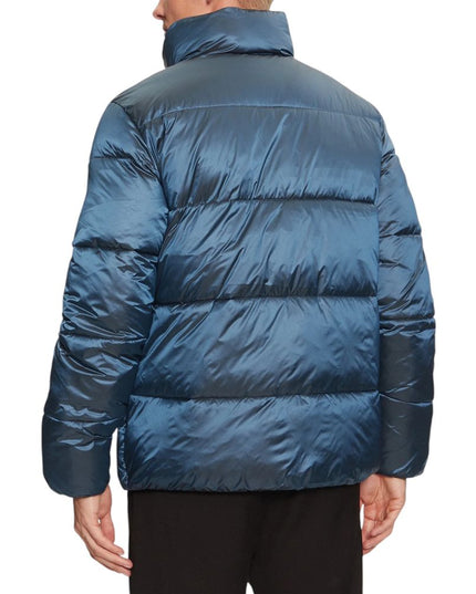 Calvin Klein Jeans Blue Recycled Polyamide Coat