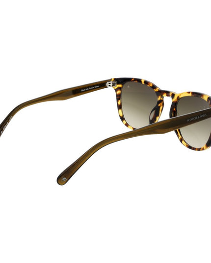 Scotch & Soda Brown Plastic Sunglasses