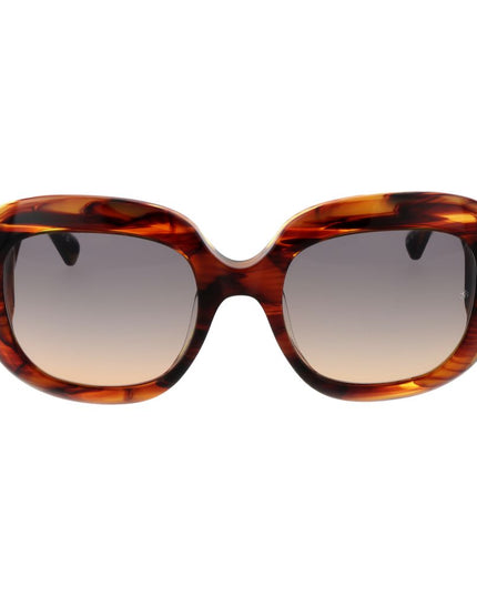 Scotch & Soda Brown Acetate Sunglasses