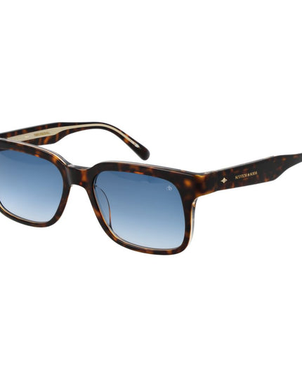 Scotch & Soda Brown Acetate Sunglasses