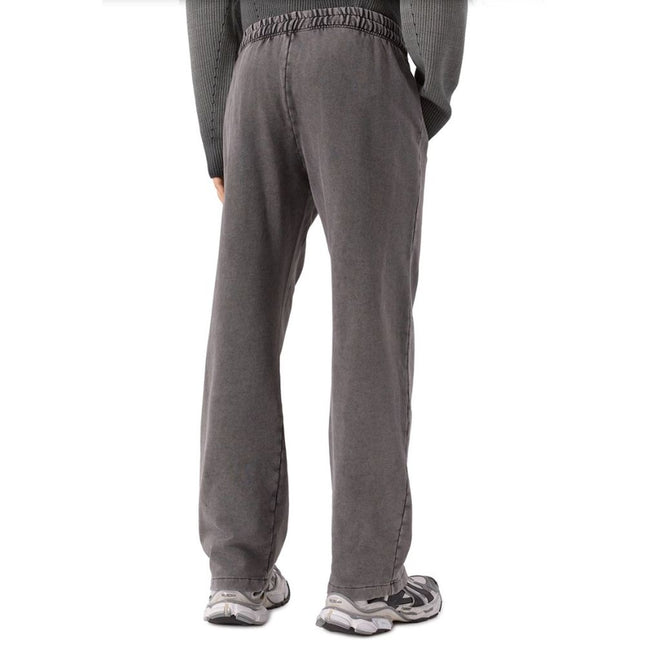 Diego Venturino Gray Cotton Men Trouser