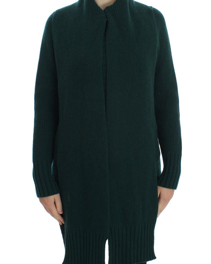 Dolce & Gabbana Green Knitted Cashmere Cardigan