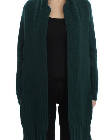 Dolce & Gabbana Green Knitted Cashmere Cardigan