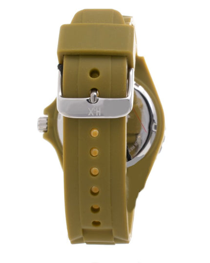 Haurex Brown Rubber Sport Watch