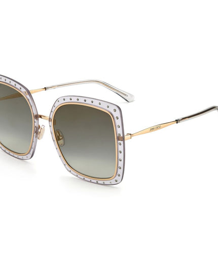 Jimmy Choo Gold Metal Sunglasses