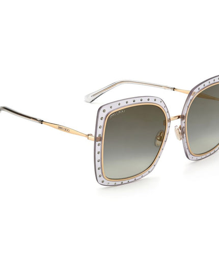 Jimmy Choo Gold Metal Sunglasses