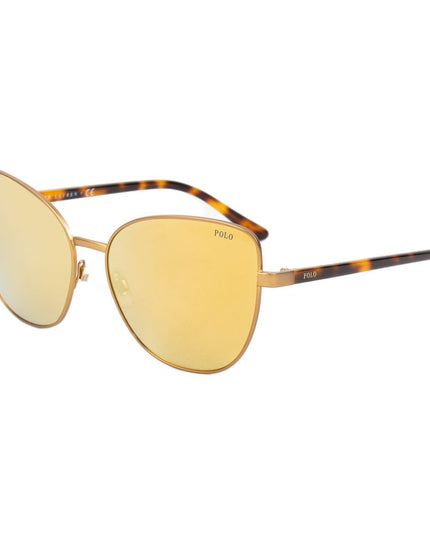 Polo Ralph Lauren Brown Metal Sunglasses