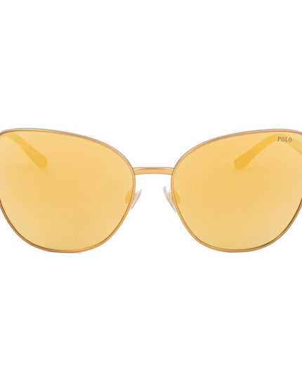 Polo Ralph Lauren Brown Metal Sunglasses
