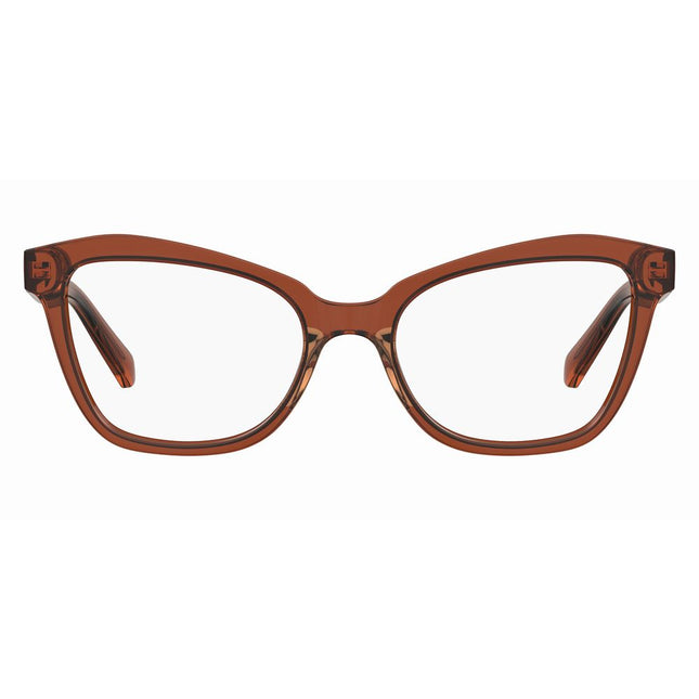 Love Moschino Yellow Acetate Frames