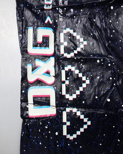 Dolce & Gabbana Dark Blue DG Game Print Cotton Jogger Pants