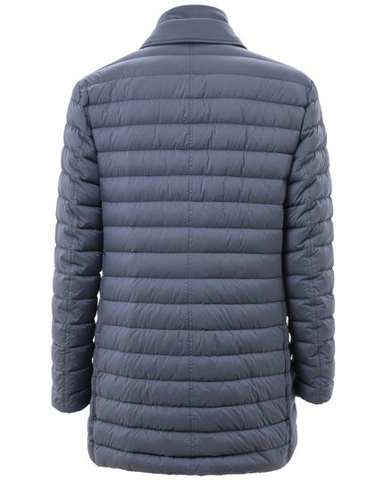 Herno Blue Polyester Coat