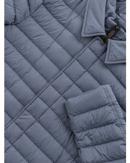 Herno Blue Polyester Coat