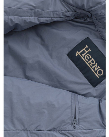 Herno Blue Polyester Coat
