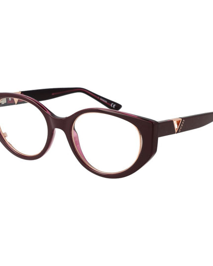 Guess Burgundy Plastic Glasses (Frames)