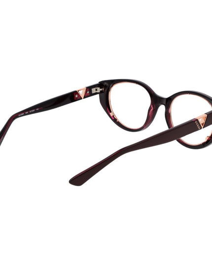 Guess Burgundy Plastic Glasses (Frames)