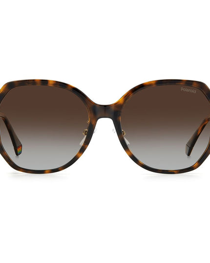 Polaroid Brown Plastic Sunglasses