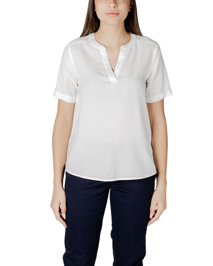 Street One White Viscose Blouse