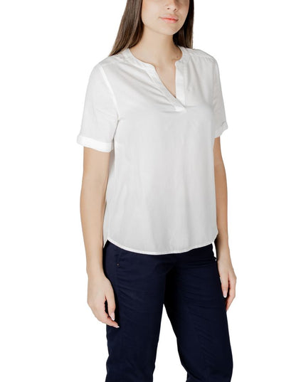 Street One White Viscose Blouse
