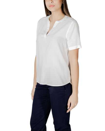 Street One White Viscose Blouse