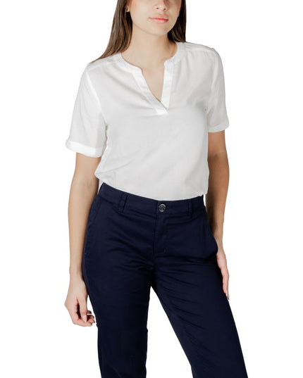 Street One White Viscose Blouse
