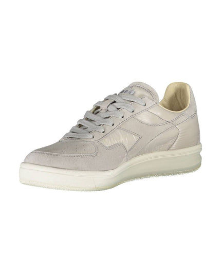 Diadora Gray Leather Women Sneaker
