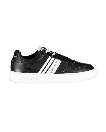 Calvin Klein Black Polyester Men Sneaker