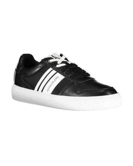 Calvin Klein Black Polyester Men Sneaker