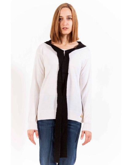 Love Moschino White Wool Women Sweater