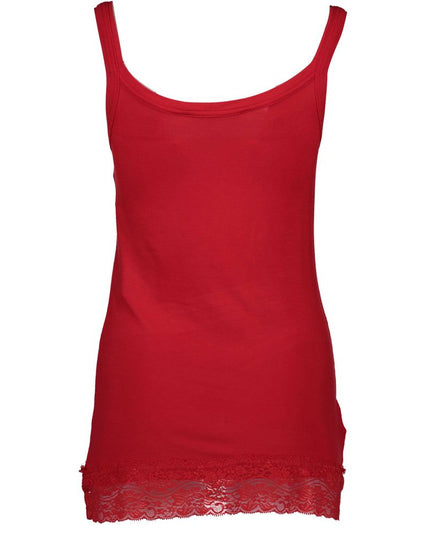 Silvian Heach Red Cotton Women Top
