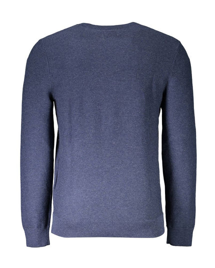 Dockers Blue Cotton Mens Sweater