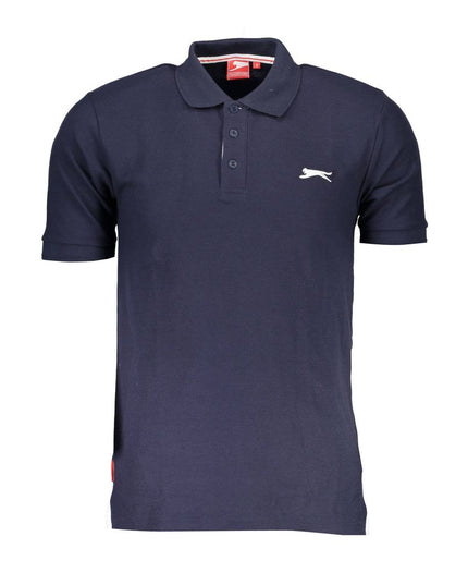 Slazenger Blue Cotton Polo Shirt