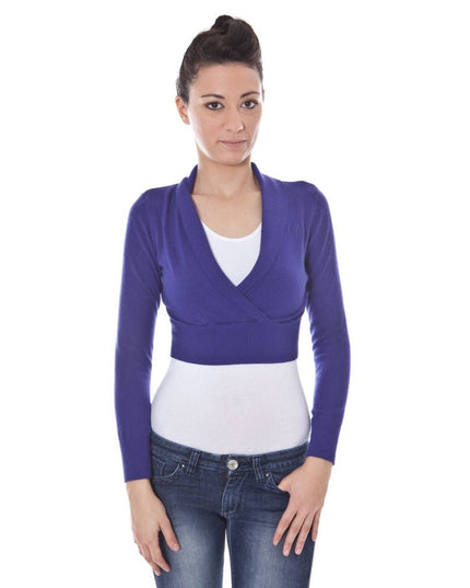 Datch Purple Wool Sweater
