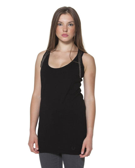 Fred Perry Black Wool Women T-Shirt