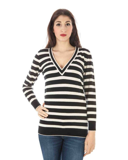 Fred Perry Black Wool Women Sweater