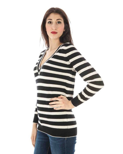 Fred Perry Black Wool Women Sweater