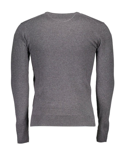 U.S. POLO ASSN. Gray Cotton Men Sweater